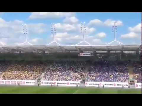 Mecz barażowy o awans do II ligi, Motor Lublin - Olimpia Elbląg 11.06.2016 r.