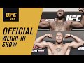 UFC 265: Live Weigh-in Show