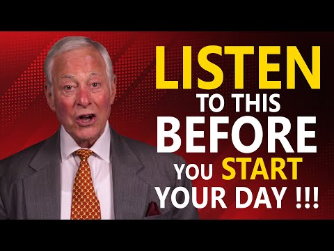 Start your day RIGHT!  Brian Tracy Leaves the Audience SPEECHLESS
