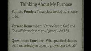 RE: The Purpose Driven Life By Rick Warren (Chapter 12)