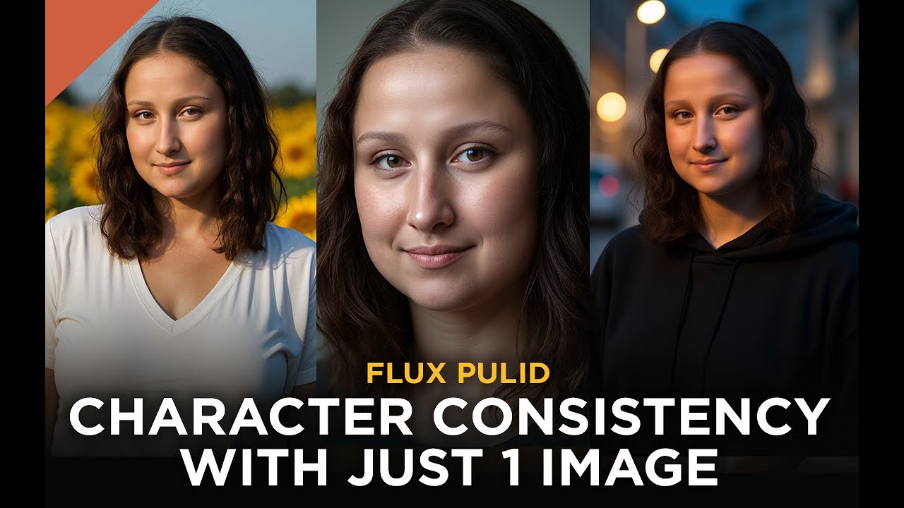Flux Pulid - Create Consistent Characters From A Single Image - No Lora Needed!