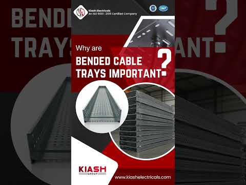Small bends, big safety! Bended cable trays make wiring smarter & safer