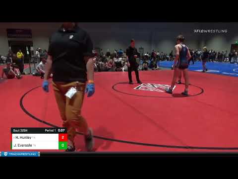 152 Lbs 1st Place Match - Harlen Hunley, TN Vs Jay Eversole, TN 09a0