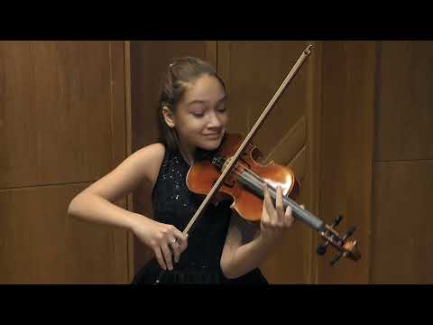 Paderewski – Mélodie in G-flat major, Op. 16 No. 2 3rd Prize | Joanna Habich – violin