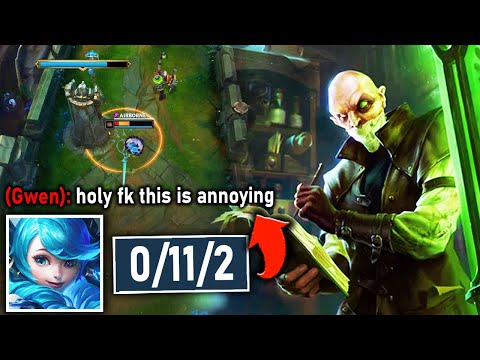 RANK 1 SINGED - Don't First Time Gwen into my Singed!