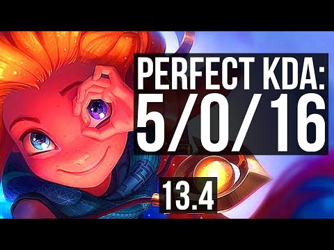 ZOE vs K'SANTE (MID) | 5/0/16, 2.2M mastery, 700+ games | KR Challenger | 13.4