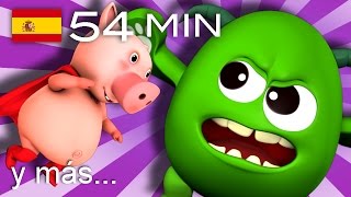 El Puente de Londres se va a caer | Y muchas más canciones infantiles | ¡54 min de LittleBabyBum!