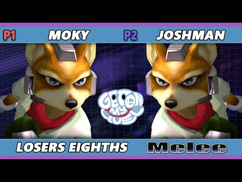 GOML 2022 Top 8 - Moky (Fox) Vs. Joshman (Fox) SSBM Melee Tournament