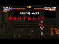 Ultimate Mortal Kombat Trilogy Genesis Sektor Hardest No Continues