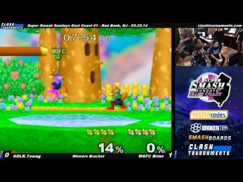 SSS EC 01 - MGFC Brian vs GDLK Tswag - SSBM