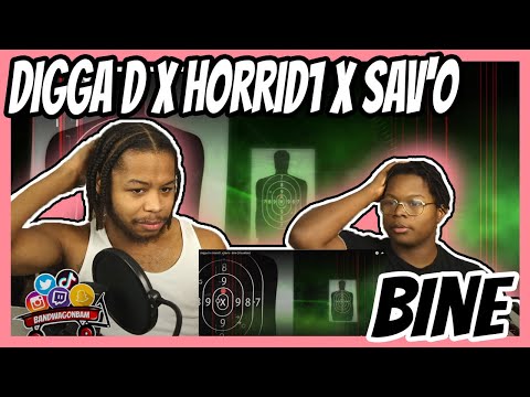 Digga D x Horrid1 x Sav'o - Bine (Visualizer)