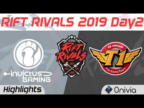 IG vs SKT Highlights Rift Rivals Day 2 LCK LPL LMS VCS 2019 Invictus Gaming vs SK Telecom T1 by Oniv