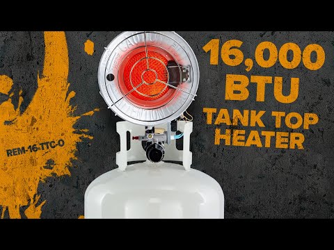 Remington® | 16,000 BTU Propane Tank Top Heater