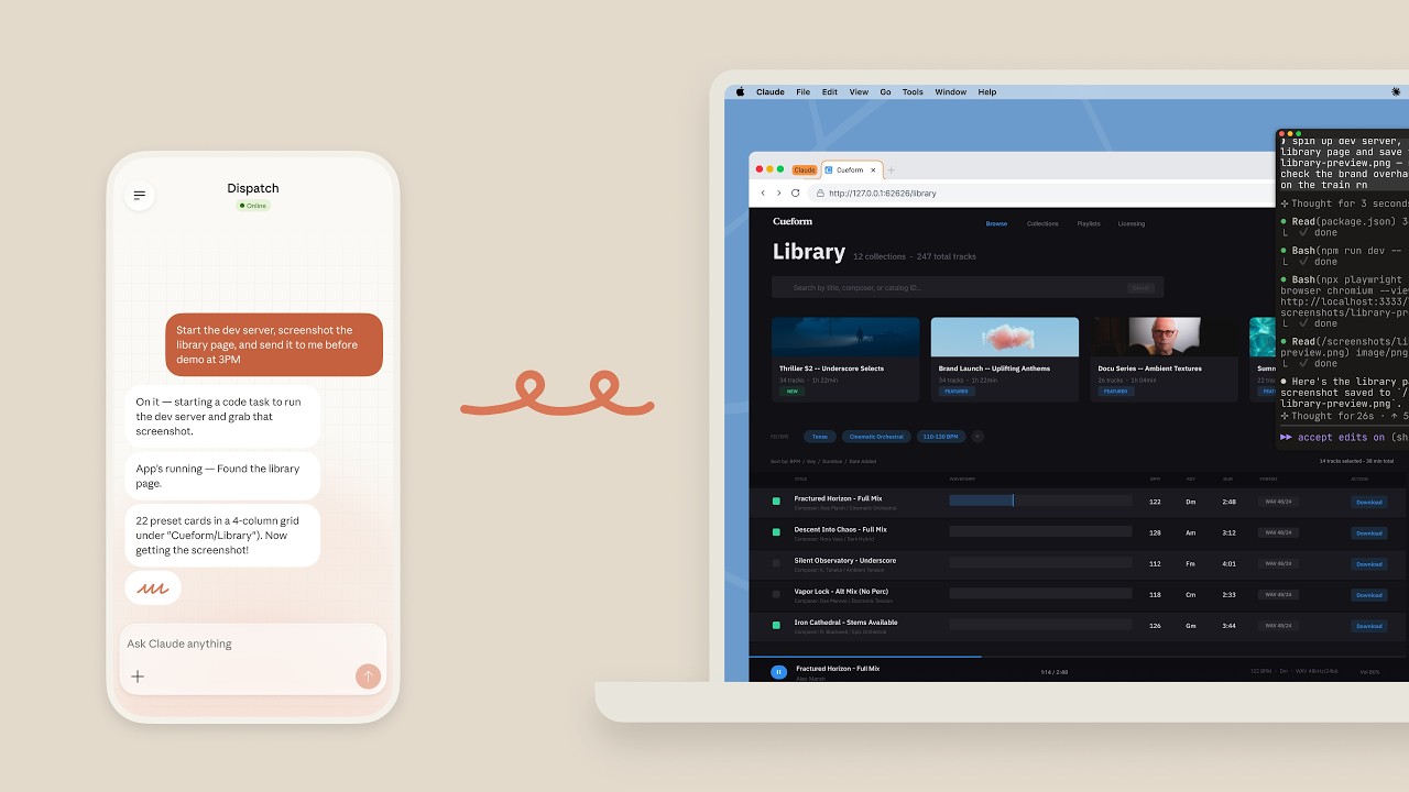 Put Claude to work on your computer, from anywhere - YouTube