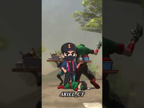 Tinca VS ARIEL 😈😱 #freefire #gamer #pubgvsfreefir #gaming