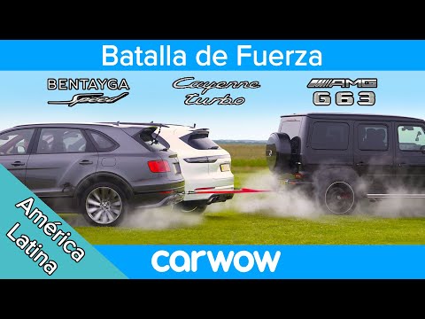 AMG G63 vs Bentley Bentayga Speed y Porsche Cayenne Turbo – ¡Un Tira y Afloja!