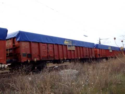 DOUBLE HEADED (60-1246-2+060-DA-151) SERVTRANS TRAIN