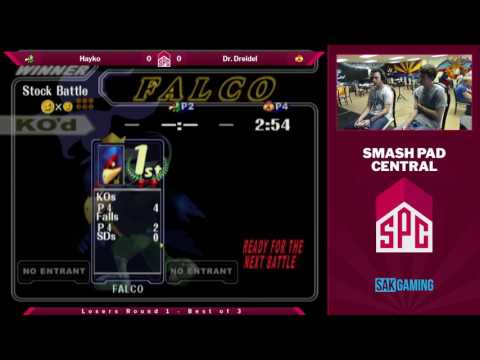SPC47 LR1 - Hayko (Sheik) vs Dr. Dreidel (Falco)