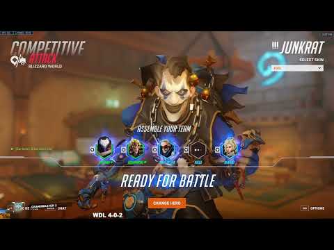 THE GOD OF JUNKRAT - AQUAMARINE ! JUNKRAT OVERWATCH 2 GAMEPLAY SEASON 2