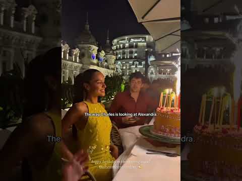 Love at Full Speed: Charles Leclerc & Alexandra Saint Mleux