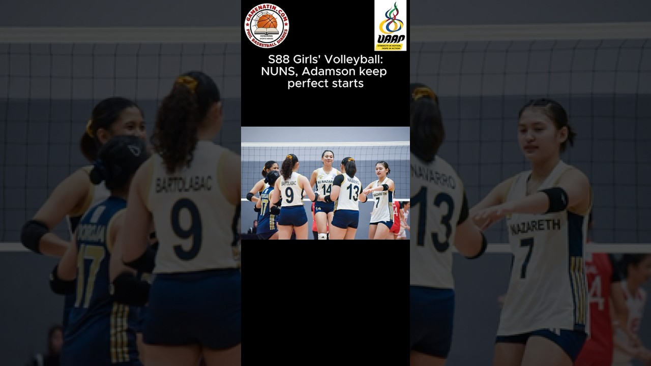 UAAP Girls' Volleyball: NU and Adamson still perfect
