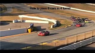Lemons Road Atlanta 2019 Sunday first stint 8 car pass.