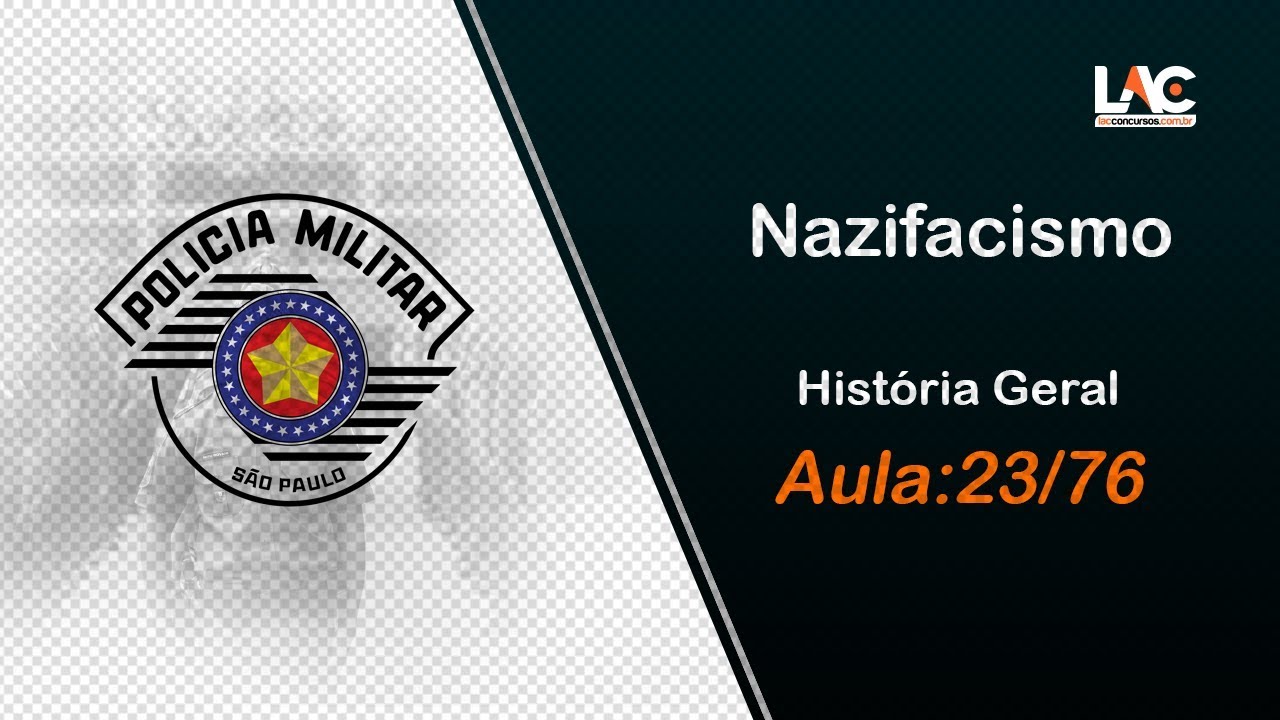 PM-SP 2019 - História Geral - Nazifacismo - 23/76