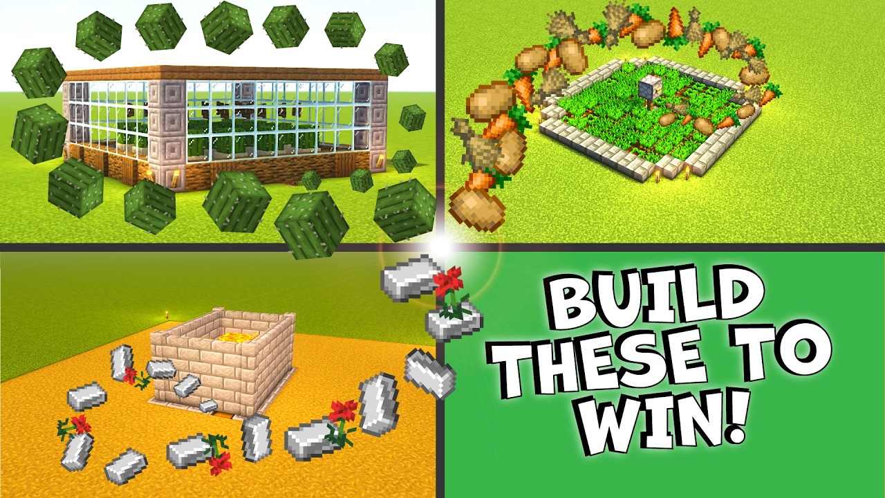 3 Easy Farms You Need in Minecraft!