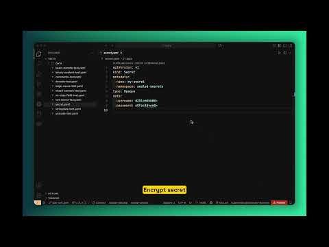 Kubeseal VSCode Extension Demo