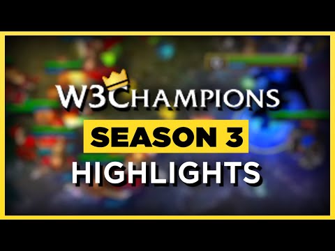 WC3 - W3Champions Season 3 Finals - European Highlights