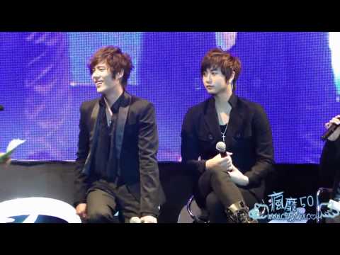 [crazy501]101211 KJ&YS and Story in Thailand KJ&YS Cute dance