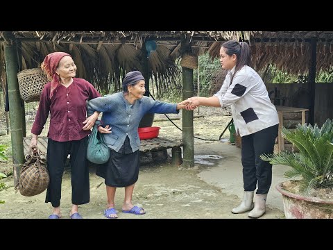 The homeless girl was surprised by the old woman's decision to reunite with her family.