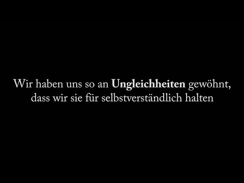 Regine zu Vortrag 10 - Clip 01 Ungleichheiten