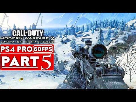 CALL OF DUTY MODERN WARFARE 2 REMASTERED Gameplay Walkthrough Part 5 Campaign PS4 PRO No Commentary