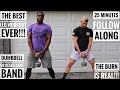 At Home 25 Minute Follow Along Leg Workout (Bodyweight OR Dumbbell OR Resistance Band)