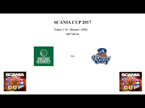Skuru Basket (P01) mot Virum Vipers (Denmark) - 2017-04-16