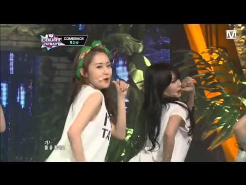 130704 4Minute - Is It Poppin_COMEBACK STAGE @ M!Countdown [HD]