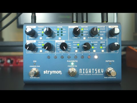 Strymon NightSky Time-Warped Reverberator: 10 Musical Sound Clips