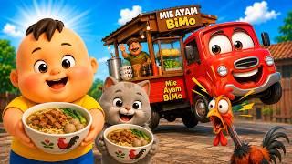 Download lagu BiMo Suka Mie Ayam🍜🤤| Lagu Anak Roda Roda Truk Lucu - Truk Mie Ayam Keliling Desa🛻🎵| BiMo Kidz mp3