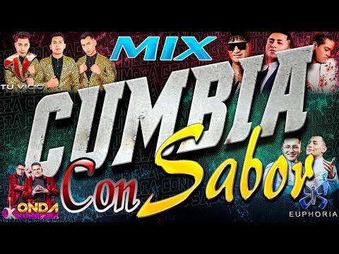 MIX CUMBIA CON SABOR / Euphoria, Onda Kumbiera, Tu Vicio, Explosión Cumbiera, A. Claros (RussitO dj)