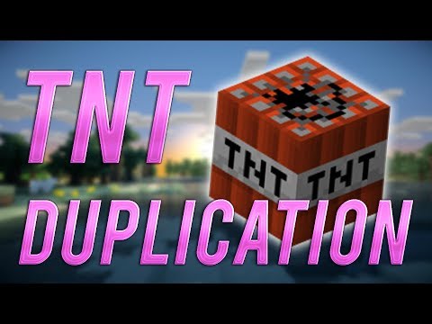 The Best TNT Duplication Glitch in Minecraft 1.13 [Update Aquatic]
