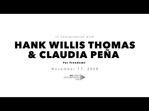 In Conversation with Hank Willis Thomas and Claudia Peña