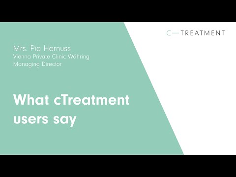 What cTreatment users say - Mrs. Pia Hernuss