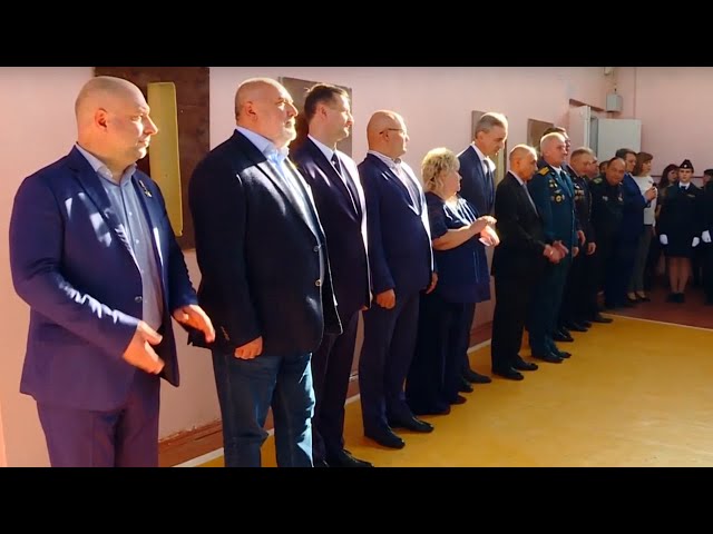 Ангарские школьники встретились с Героями России