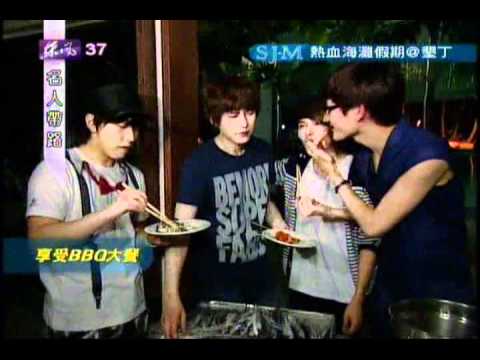 111030  [名人帶路6]-Super junior-M Part 2/4 [熱血海灘假期墾丁]
