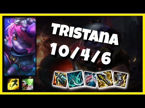 Tristana Bot Lane 11.6 Challenger Gameplay Replay S11 (10/4/6) - EU