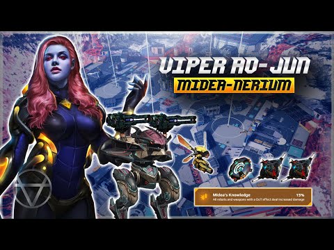 [WR] 🔥 Midea Nerium (Corrosion PILOT) On Viper Ao Jun & Wasp Drone – Gameplay | War Robots