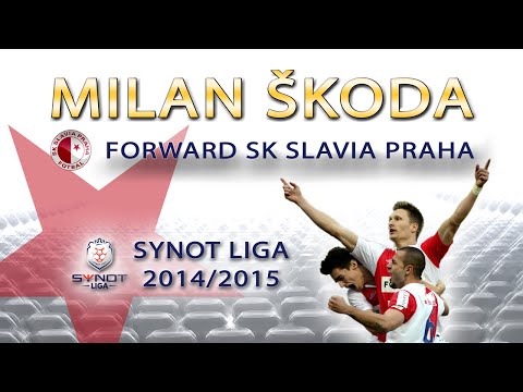 Milan Škoda - Synot liga 2014/2015 (goals, assists, shots)
