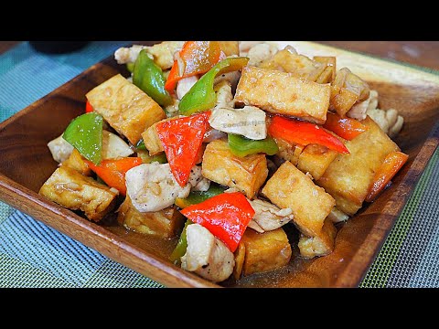 THE BEST CHICKEN TOFU RECIPE