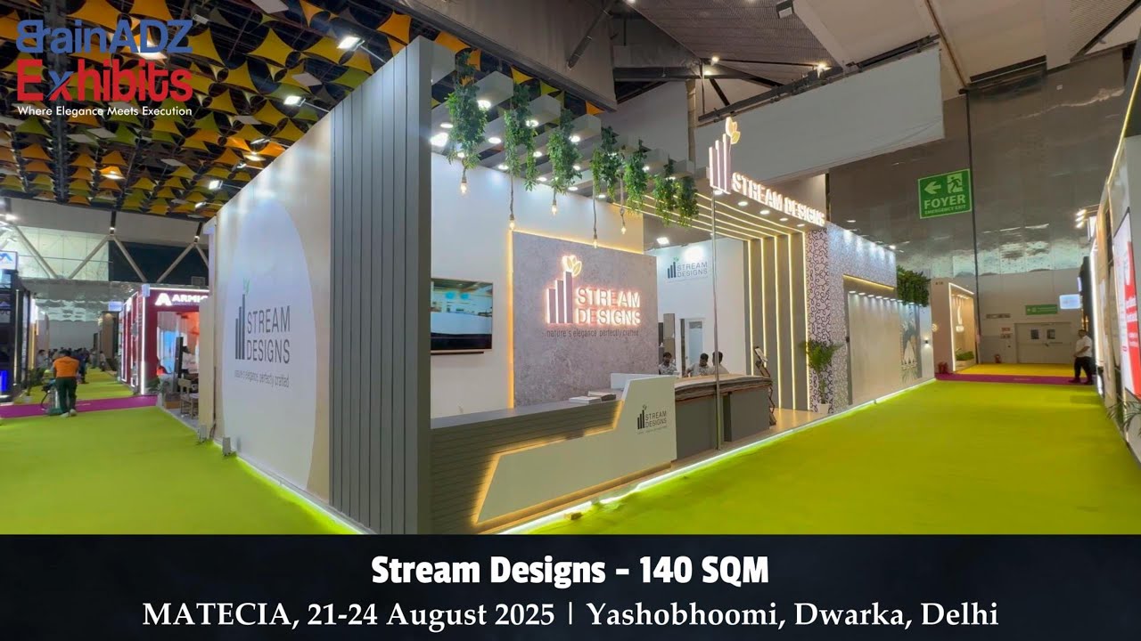Stream Designs at MATECIA 2025 – Designed & Built by BrainADZ Exhibits